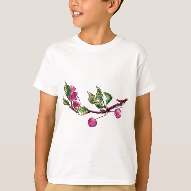 Camiseta Cherry Branch (Frente)