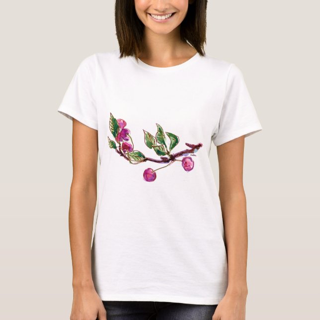 Camiseta Cherry Branch (Frente)