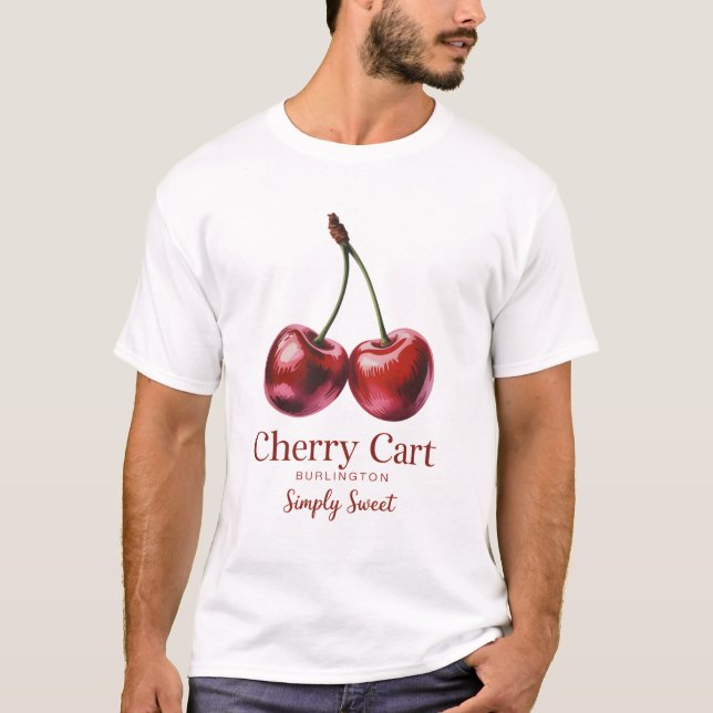 Camiseta Cherry Cart (Frente)