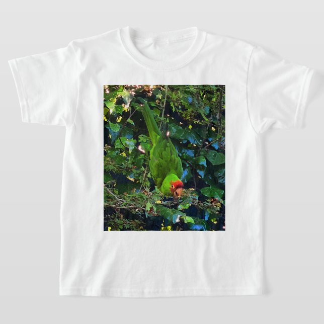 Camiseta Cherry Headed Conure #1 T-shirt (Postura )