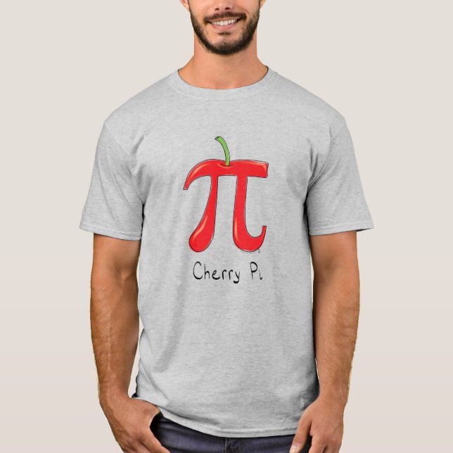 Camiseta Cherry Pi Cute Math Pi Day Men's T-Shirt (Frente)