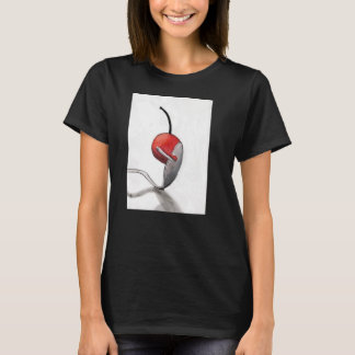 Camiseta Cherry Spoon Hug Black t-shirt menor