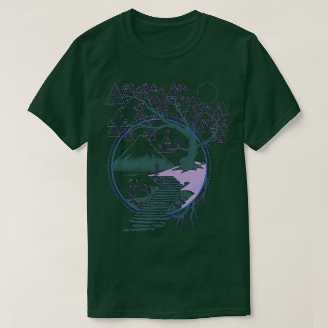 Camiseta Cherry Tree (Frente do Design)