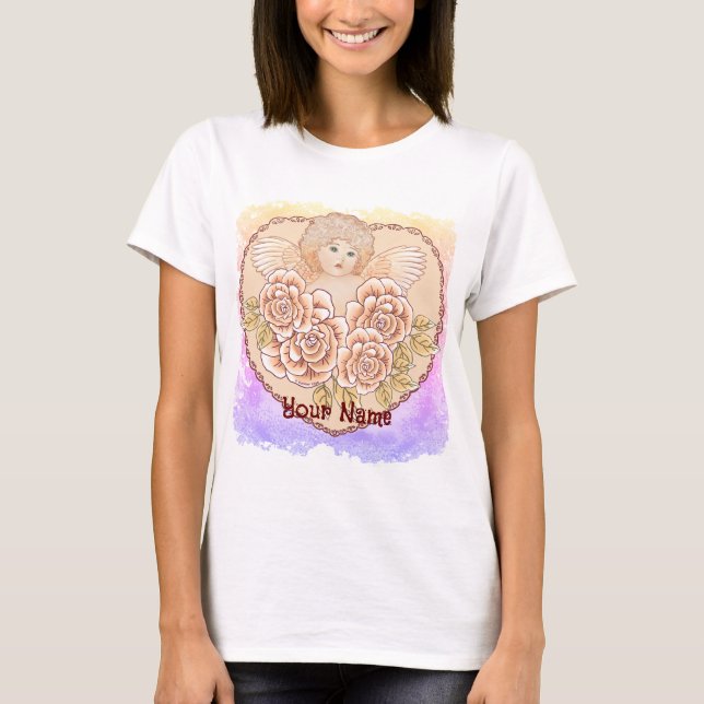 Camiseta Cherub Angel Heart (Frente)