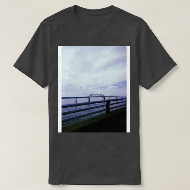 Camiseta Chesapeake Bay Bridge TSirt (Frente do Design)