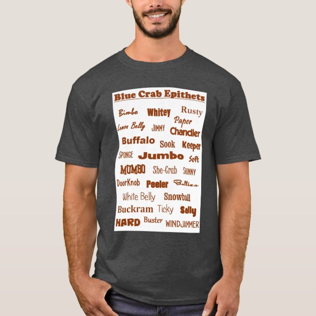 Camiseta Chesapeake Bay Epithets (Frente)