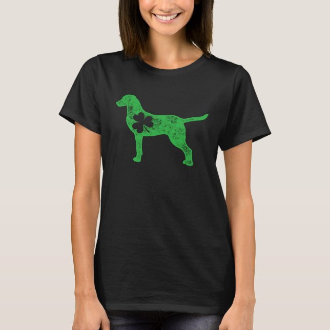 Camiseta Chesapeake Bay Retriever St Patrick s Day Boys Sha (Frente)