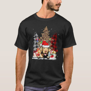 Camiseta Chesapeake Bay Retriever Xadrez Búfalo Leopardo Na