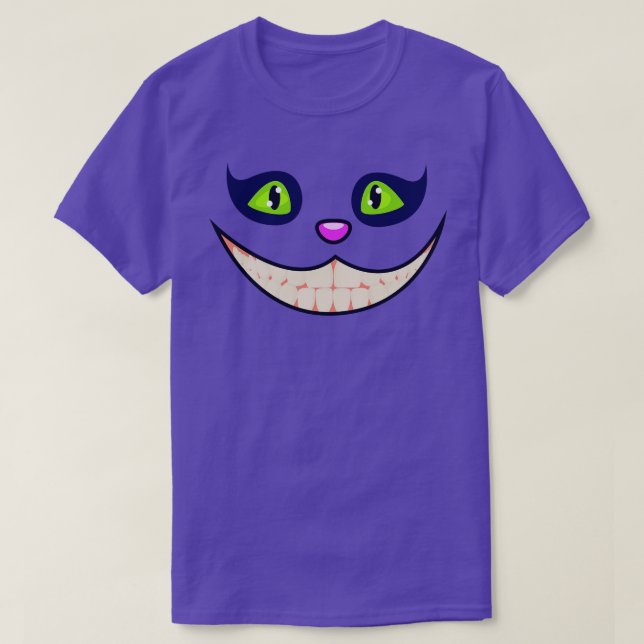 Camiseta Cheshire Cat (Frente do Design)