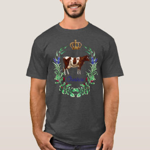 Camiseta Cheshire County England New Hampshire Dairy Cow