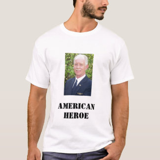 Camiseta Chesley Sully Sullenberger, HERÓI AMERICANO