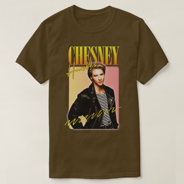 Camiseta Chesney Hawkes, 90s, Design estética estilizada (Frente do Design)