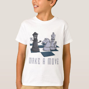 Camiseta chess, a make move
