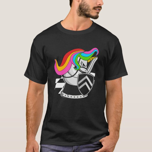 Camiseta Chess Board Piece Unicorn Knight Checkmate Grandma (Frente)