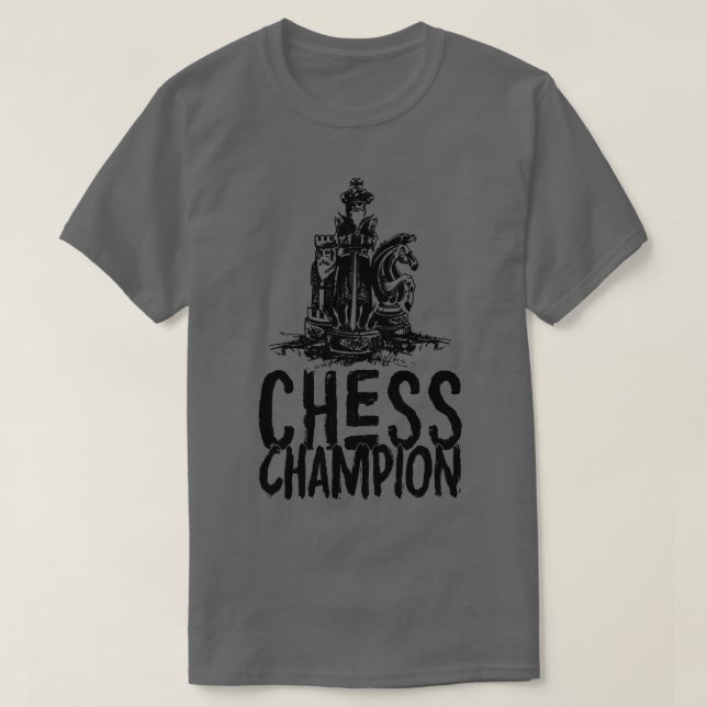 Camiseta Chess campeão (Frente do Design)