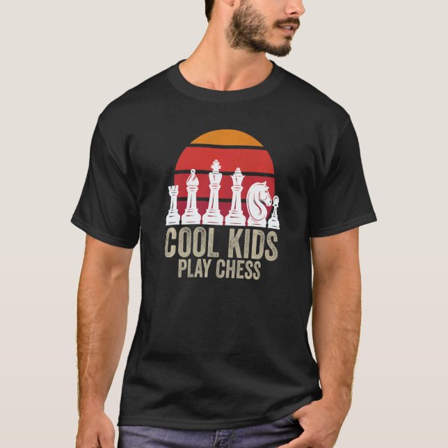 Camiseta Chess Chessboxing Chess Masters Cool Kids Play Che (Frente)