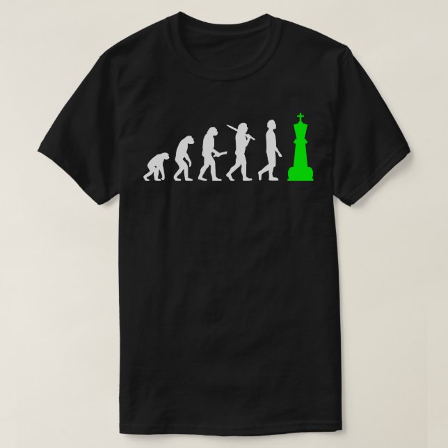 Camiseta Chess Chessplayer com peça de xadrez para homens (Frente do Design)