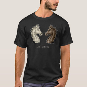 Camiseta Chess Club Game King Queen Horse Piece Men +