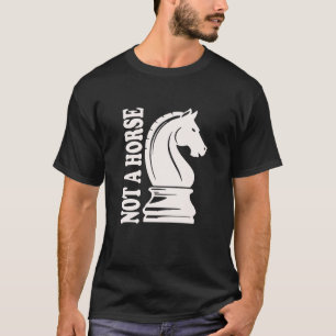 Camiseta Chess Knight Não É Um Cavalo