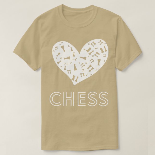 Camiseta Chess Lover (Frente do Design)