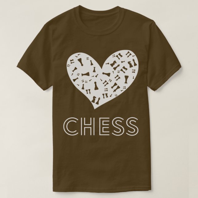 Camiseta Chess Lover (Frente do Design)