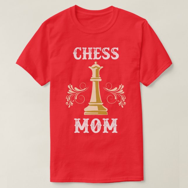 Camiseta Chess Mãe (Frente do Design)