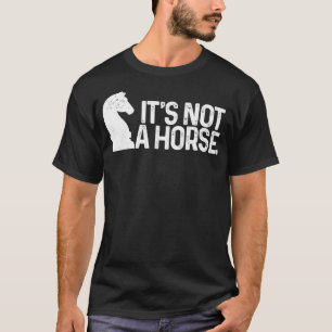 Camiseta Chess Não é um Cavaleiro Cavaleiro Engraçado Chess