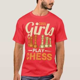 Camiseta Chess Piece Legal Girls Engraçadas Jogador de xadr
