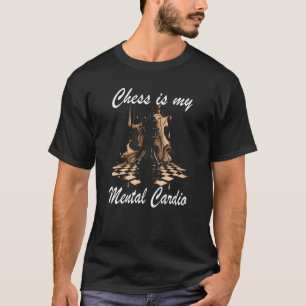 Camiseta Chess Player Chess Conselho Chess Chess é meu Card