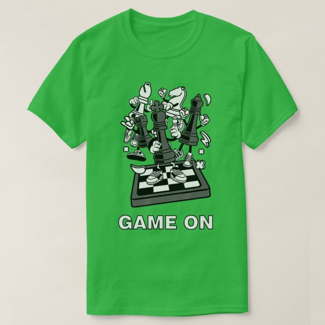 Camiseta Chess Player Chess s para Crianças Meninas Jovens (Frente do Design)