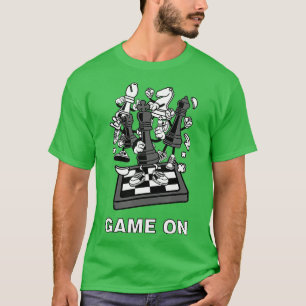 Camiseta Chess Player Chess s para Crianças Meninas Jovens