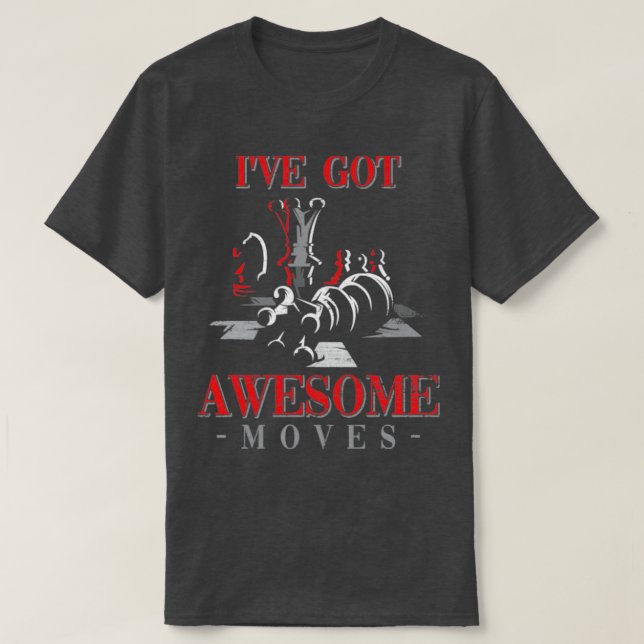 Camiseta Chess Player Cote de Cotação (Frente do Design)
