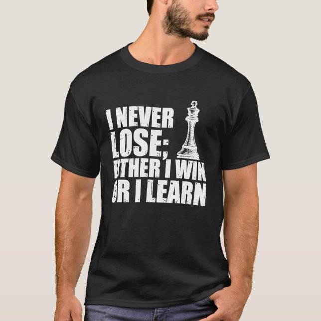 Camiseta Chess Player para Chess Lover Conselho Game Chess  (Frente)