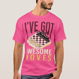 Camiseta Chess Player Strategy Conselho Game Chess