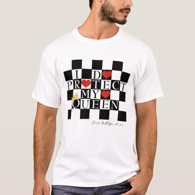 Camiseta Chess Romance T-Shirt (Frente)
