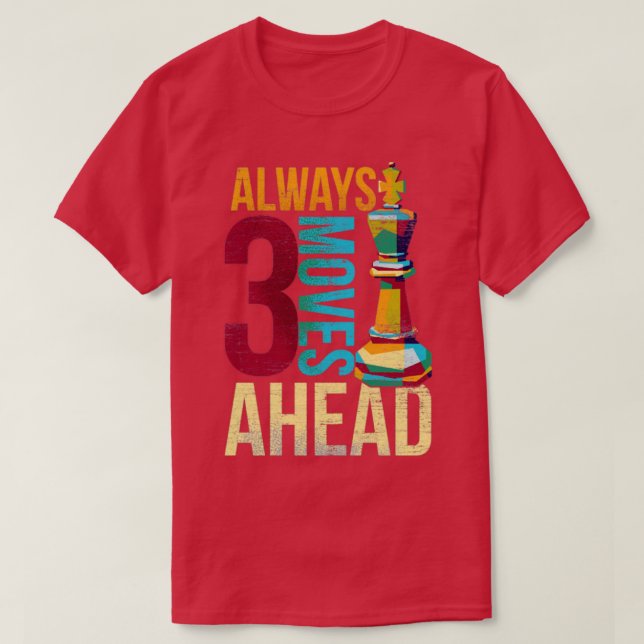Camiseta Chess Strategy Conselho Game Lover Chess 4192 (Frente do Design)