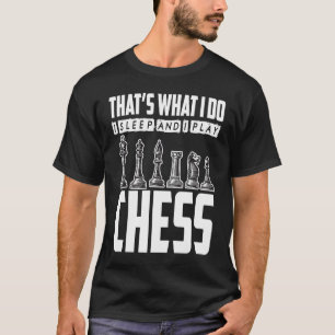 Camiseta Chess Trainer Chess Brincando