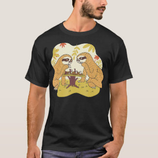 Camiseta Chessboard de Jogo de Xadrez Leve