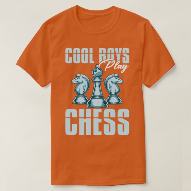 Camiseta Chessman Funny Chess Master Boys Conselho Game Che (Frente do Design)