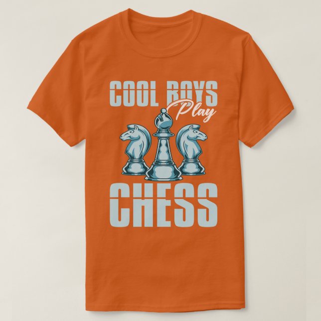Camiseta Chessman Funny Chess Master Boys Conselho Game Che (Frente do Design)