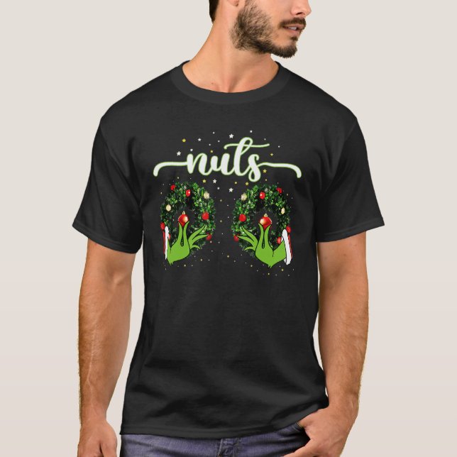 Camiseta Chest Nuts  Matching Chestnuts Christmas Couples N (Frente)