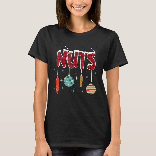 Camiseta Chest Nuts  Matching Chestnuts Christmas Couples N (Frente)