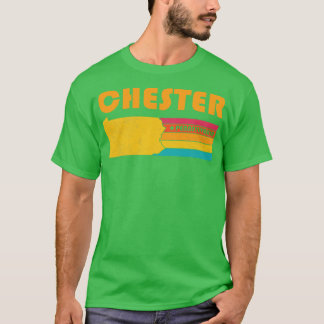 Camiseta Chester Pennsylvania Vintage angustiou Souvenir