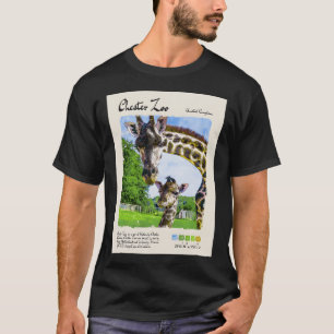 Camiseta Chester Zoo Vintage Watercolor Viagem