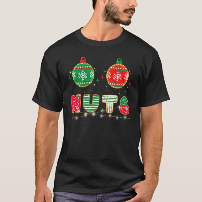 Camiseta Chestnut Christmas Matching for Couples 1 (Frente)