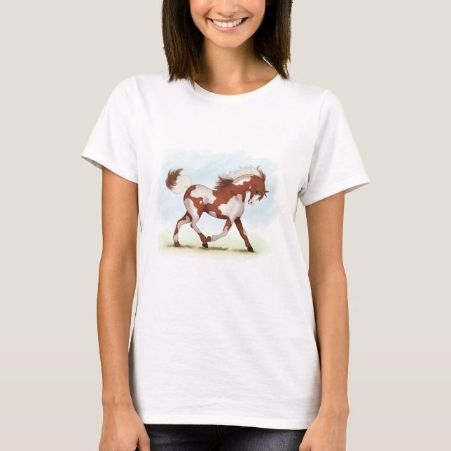 Camiseta Chestnut Overo Skewbald (Frente)