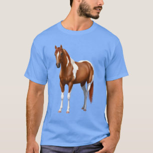Camiseta Chestnut Pinto Sorrel Paint Horse Stallion