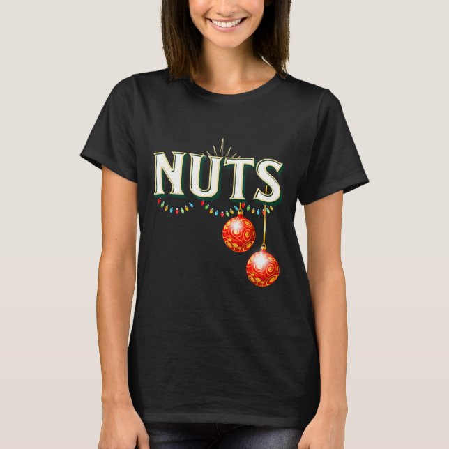 Camiseta Chestnuts Matching Christmas Family Funny Chest Nu (Frente)