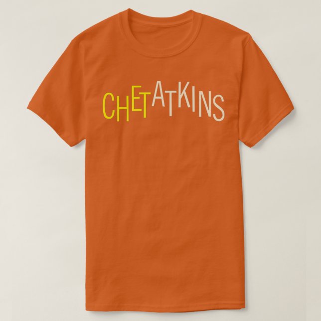 CAMISETA CHET ATKINS (Frente do Design)