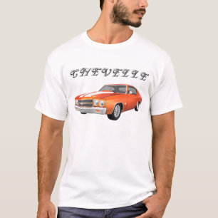 Camiseta Chevelle 1970 SS: Revestimento alaranjado: T-shirt